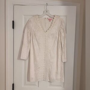 Lily Pulitzer XS White lace Dress